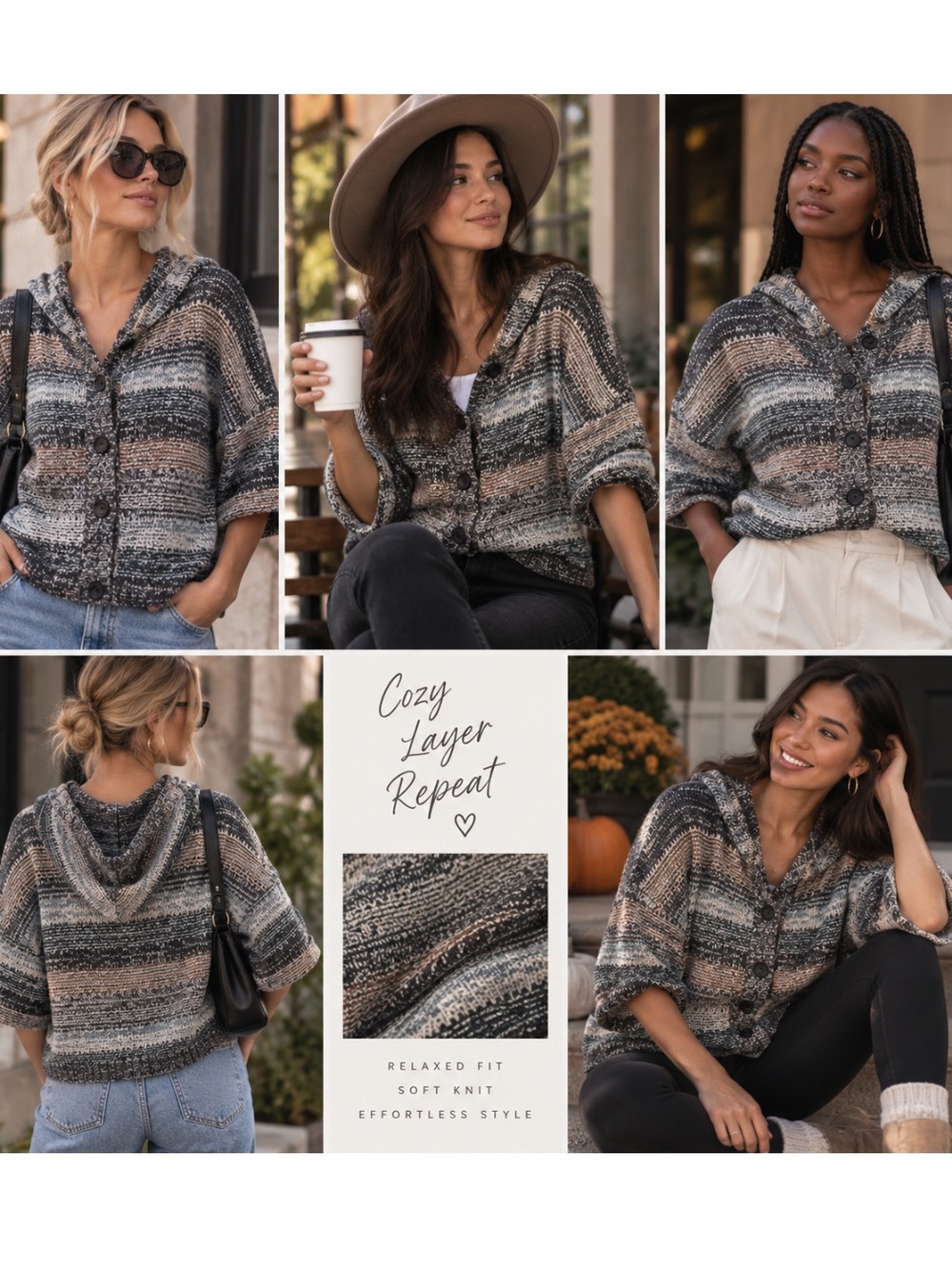 ‼️🌴☀️SALE‼️ Boho Knitted Shirt-Sweater